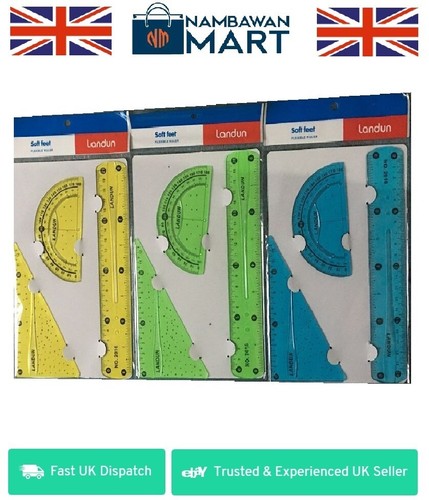 Pcs set bendy flexible ruler - pcs,