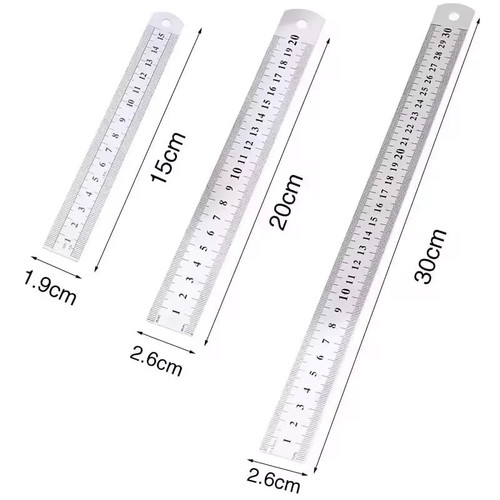 3pc set double side - double, metal