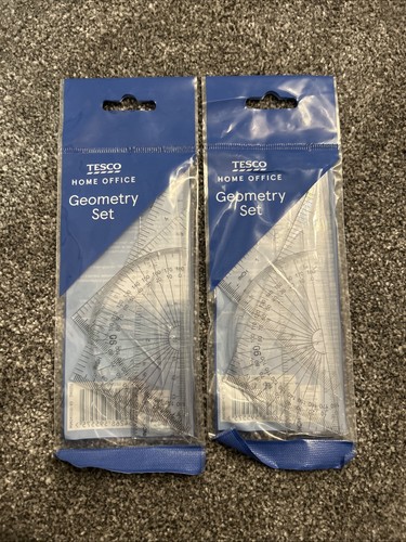 Packs tesco geometry set - 2,