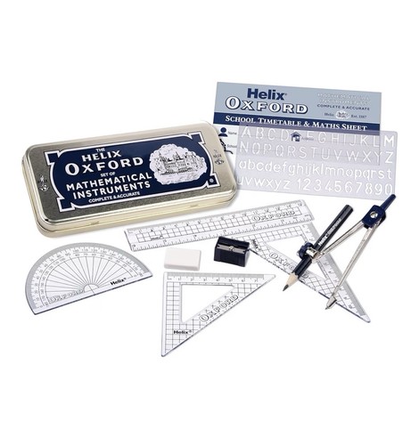 Helix oxford math set piece - oxford, 10
