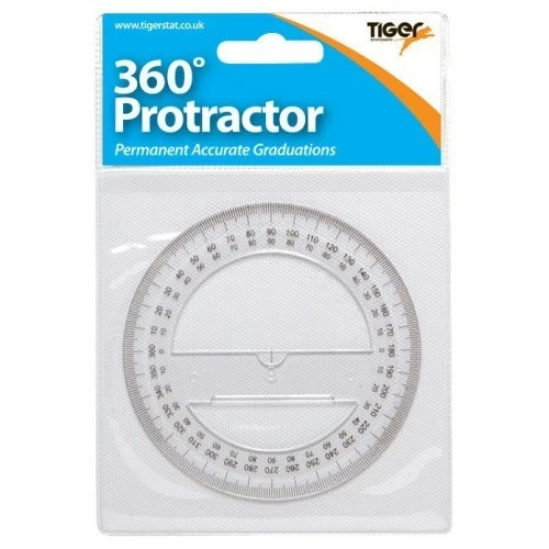 Tiger 10cm 360 protractor - 10cm,