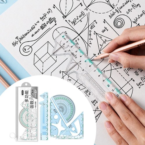 4pcs protractor students - protractor,