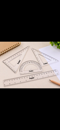 Foska combo set 4pcs clear - combo,