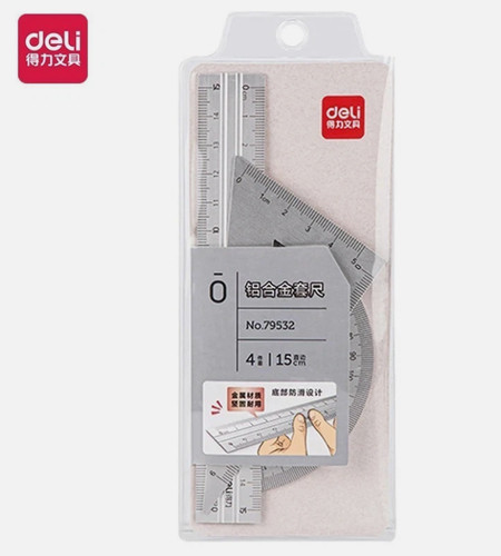 4pc precision metal geometry - metal,