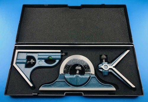 Combination protractor square - protractor,