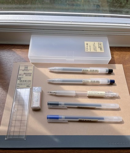 Muji japan stationery - japan, set