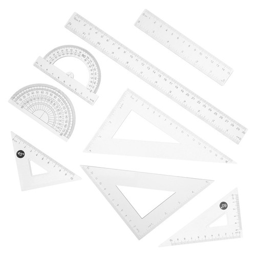 Transparent plastic geometry - plastic,