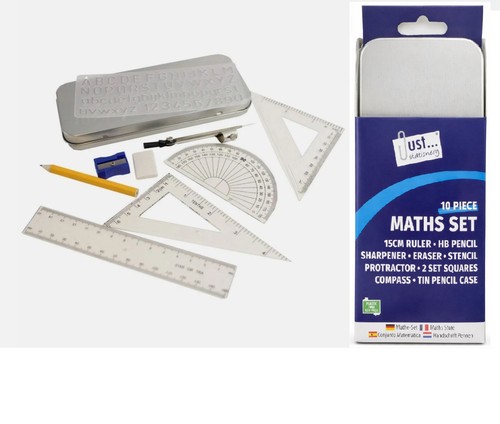 Piece maths set stencil - maths,