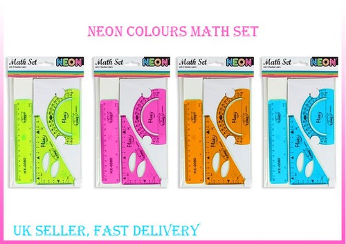 Neon maths set math - set,